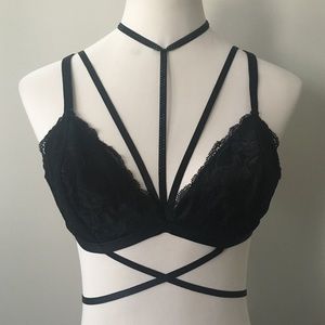 Black Lightly Lined Bra